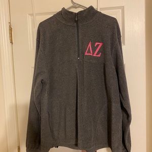 Delta Zeta Fleece Quarterzip